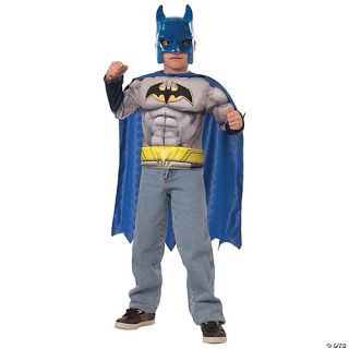 Boy's Batman Muscle Chest Set Costume