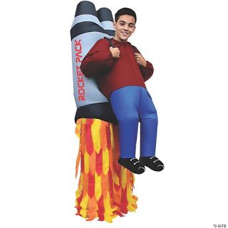 Rocket Ship Inflatable Child