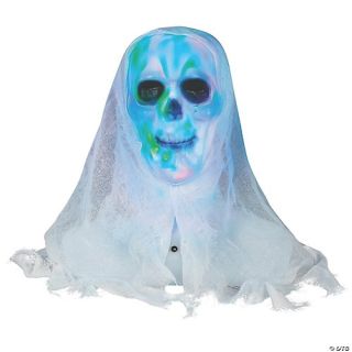 Lightshow Skull Bust with White Face