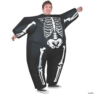 Adult Skeleton Inflatable Costume