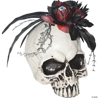 Skull With Flower