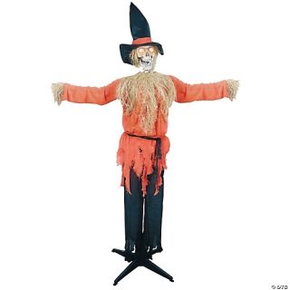 6' Animated Standing Scarecrow