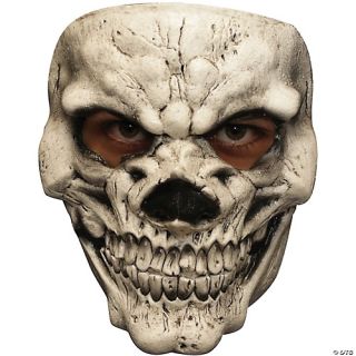 White Skull 3 Mask