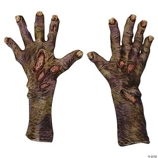 Zombie Rotted Large Latex Gloves