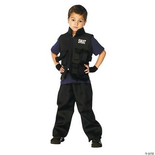 SWAT Officer Utility Vest Costume