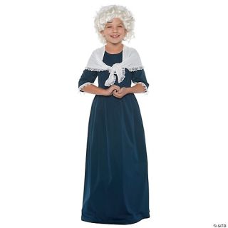 Girl's Martha Washington Costume
