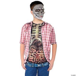 Skeleton With Guts Shirt