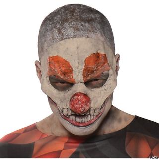 Evil Clown 3/4 Mask