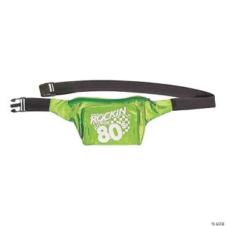 Green 80?s Fanny Pack - Adult