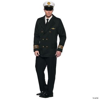 Deluxe Pan Am Air Pilot Adult Costume