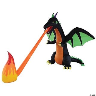 13' Fire Breathing Dragon Inflatable