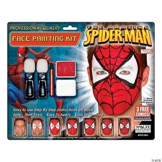 Spider-Man Makeup Kit Wolfe Bro
