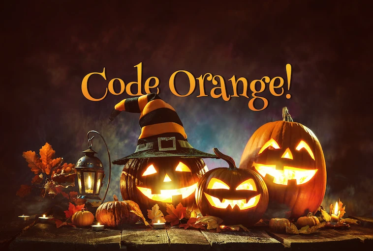 Code Orange: At L.A.’s Halloween Costumes Megastore!